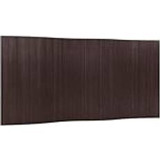Rumsavdelare på rea vidaXL mörkbrun 165x400 bambu Rumsavdelare