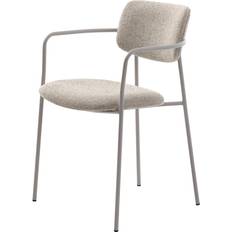 Zama Spisebordsstol Råhvid Grå H77x54.5 cm