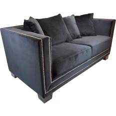 Svarta Soffor Nordic Furniture Group Cloude 2-sits Soffa