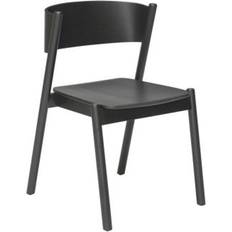 Hübsch Stoelen Hübsch Oblique Black