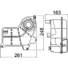 Hella Systèmes de Refroidissement Hella Vase d'Expansion CRT 24 000S