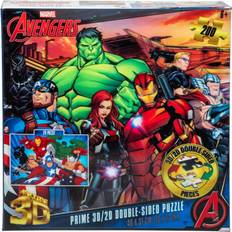 Puslespil Avengers, 200 dobbeltsidede brikker