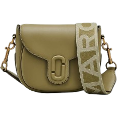 Marc Jacobs Green Crossbody Bags Marc Jacobs The J Small Saddle Bag - Light Moss