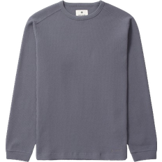 Snow Peak Dry Waffle Long Sleeve T-shirt - Grey