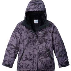 Reflectors Fleece Garments Columbia Kid's Bugaboo II Fleece Interchange Jacket - Black Flurries (1801551)