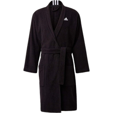 Baumwolle - Herren Nachtwäsche adidas Cotton Bathrobe - Black