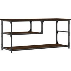 vidaXL Engineered Wood Brown Oak TV-bänk 103x46.5cm