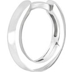 Herre - Rhodiumbelagt Øreringe Son Of Noa Hoop Earrings - Silver