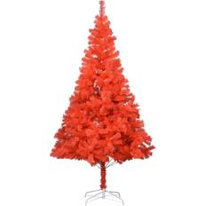 Rot Weihnachtsbäume vidaXL Illuminated Plastic Red Weihnachtsbaum 180cm