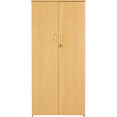 Ebern Designs Brody-Lee Oak Storage Cabinet 75x162cm
