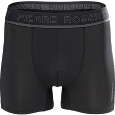 Fitness - Herre Underbukser Pierre Robert Men's Sports Boxer Shorts - Black