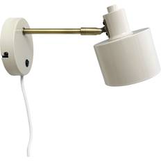 Dyberg Larsen Væglamper Dyberg Larsen Ocean Beige/ Brass Vægarmatur ∅ 11cm