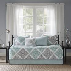 Madison Park Montecito Loose Sofa Cover Blue, Turquoise, Grey (45.7x40.6cm)