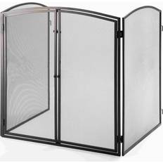 Fireplaces Belfry Heating Maribel 3 Panel Steel Fireplace Screen