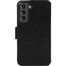 Samsung Galaxy S21 FE Lommeboketuier Krusell Samsung Galaxy 21 FE PhoneWallet Leather, Black 62383