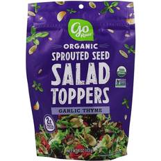 USDA Organic Spices & Herbs Go Raw Organic Sprouted Seed Salad Toppers Garlic Thyme 113g