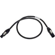 Kablar Neutrik 1027564 Anslutningskabel Ström 1 m 1m