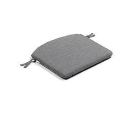 Nardi Mobilier de Jardin et d'Extérieur Nardi Doga Coussin de Chaise Bistro 38.5 x 40.5 cm - Gris