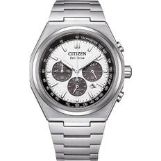 Citizen Plata Relojes de pulsera Citizen Sport CA4610-85A Cronógrafo de titanio alimentado por energía solar con fecha