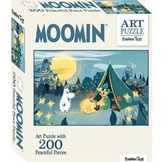 CSBOOKS Mumin Art Puslespil 200 Brikker Blå