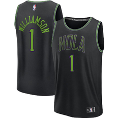 Zion Williamson Game Jerseys Fanatics Branded Zion Williamson New Orleans Pelicans Fast Break Jersey Black City Edition