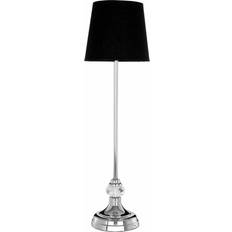 Rosdorf Park Mccann Black/Silver/Clear Table Lamp 60cm
