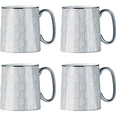 The DRH Collection Set Of 4 Geo Platinum Mug