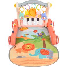 Justerbar höjd Gåvagnar Moni Walker 2 in 1 Piano Crawling Mat & Play Arch Activity Center