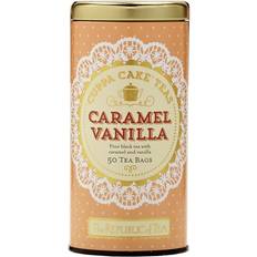 Vanilla Beverages The Republic of Tea Caramel Vanilla Cuppa Cake Tea Bags 50