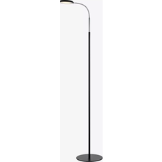 F Gulvlamper Markslöjd Flex Black/Chrome Gulvlampe 132cm