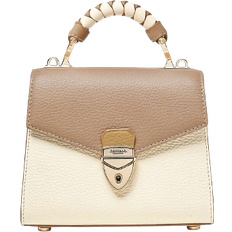 Aspinal of London Mini Mayfair 2.0 Cross Body Bag - Taupe/Ivory