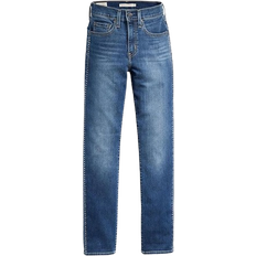 Levi's 724 High Rise Straight Jeans - Shine On Diamond/Blue