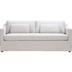 Lifestyle Solutions Remmington Oatmeal Sofa 82" 3 Seater