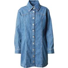 XXS Kleider Levi's Shay Denim Dress - Indigo Stonewash/Blue