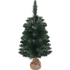 vidaXL Illuminated Green Christmas Tree 90cm