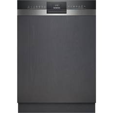 Siemens SN53ES02AE Schwarz, Edelstahl, Grau