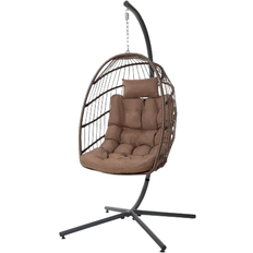 Rattan Outdoor Hanging Chairs Switte Hanging Egg Chair