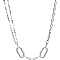 Pandora ME Double Link Chain Necklace - Silver