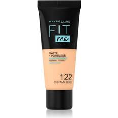 Fit me matte + poreless foundation Maybelline Fit Me Matte + Poreless Foundation #122 Creamy Beige