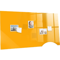 Yellow Whiteboards Ebern Designs Magnetic Whiteboard 120x60cm