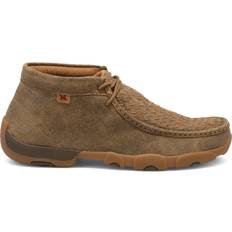 Laced Chukka Boots Twisted X Chukka Driving Moc - Bomber/Tan