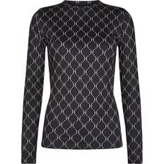 Hype The Detail Printed Blouse - Black