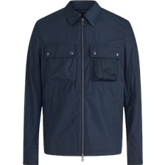 Belstaff Ripple Shell Outline Overshirt - Dark Ink