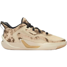 Beige Basketskor Barnskor Nike Tatum 1 PS - Fossil/Sesame/Electric Green/Black