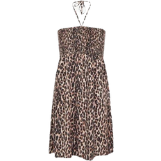 Accessorize Leopard Mini Dress - Multi