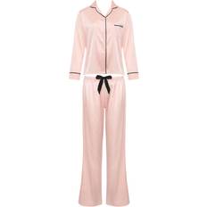 Bluebella Claudia Shirt & Trouser Set - Pink