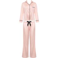 Claudia Shirt & Trouser Set - Pink