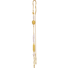 Maanesten Aquila Single Earring - Gold/Pearls