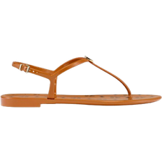 Rubber Sandals MCM Monogram Jelly - Cognac