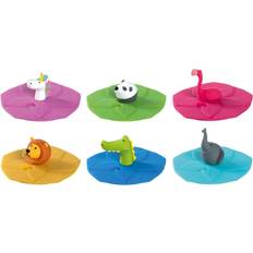 Mehrfarbig Babyflaschen-Zubehör Leonardo Bambini Lids 6-pack